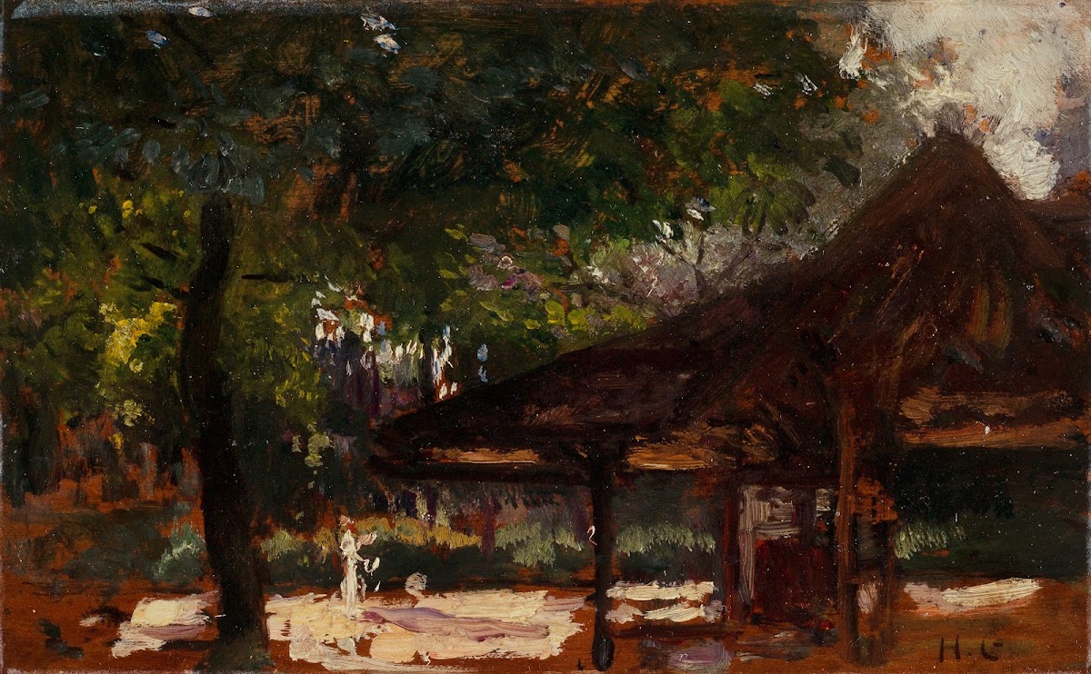 Étude pour le Cercle de lîle de Puteaux 1907