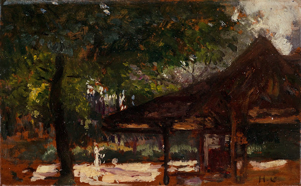 Étude pour le Cercle de lîle de Puteaux 1907