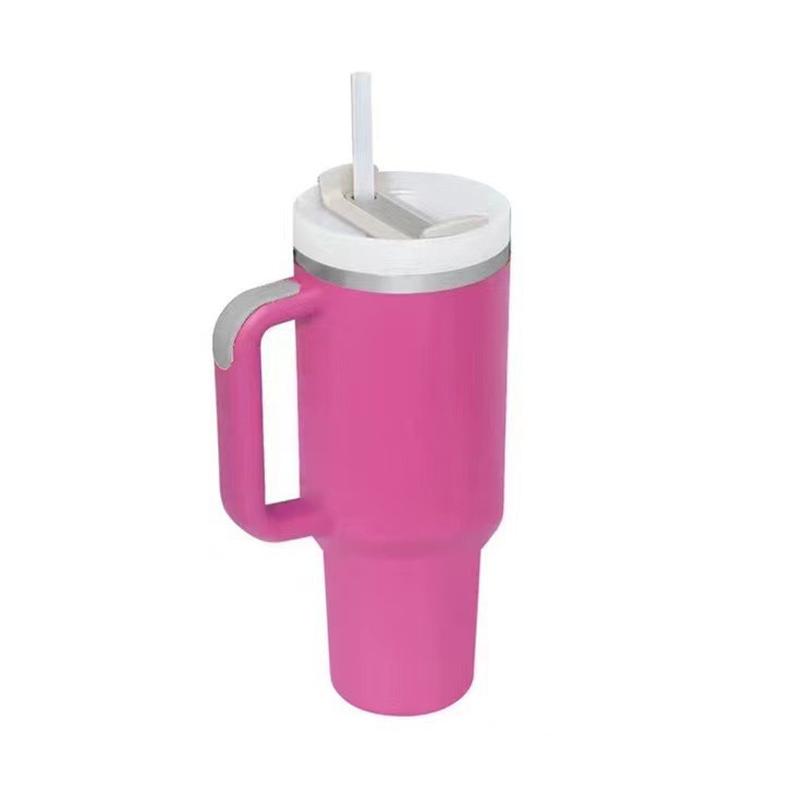 Insulated mug 40oz, stainless steel, with handle