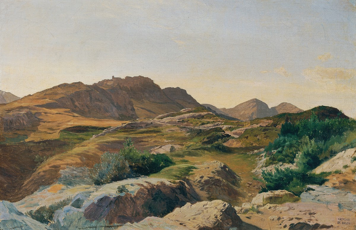 Landschaft im Sabinergebirge 1870