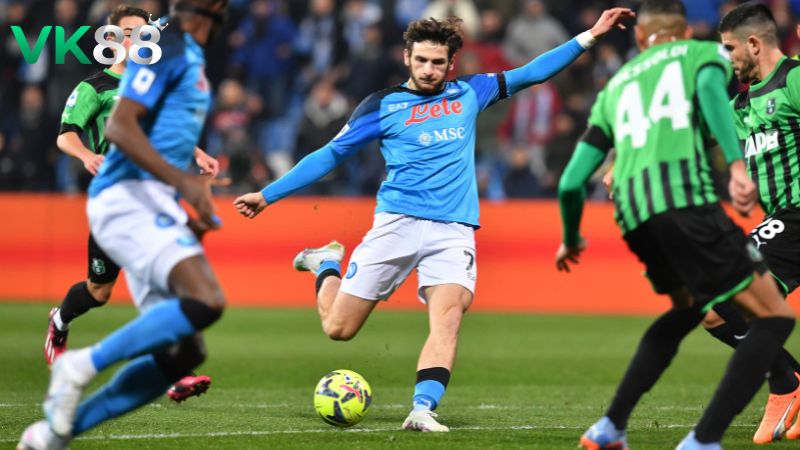 Lịch sử đối đầu Napoli vs Sassuolo