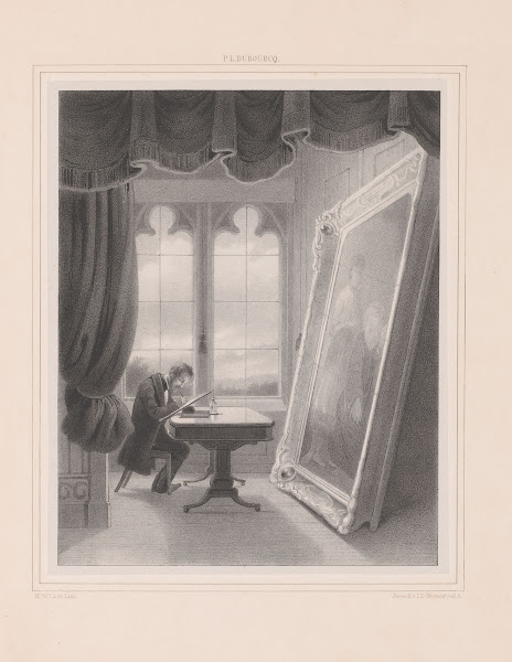 Henricus Wilhelmus Couwenberg kopieert een schilderij 1846