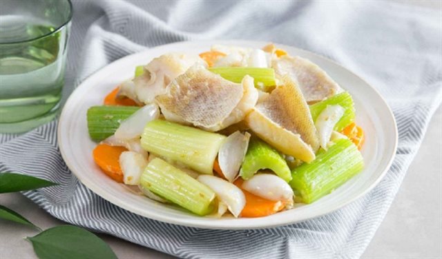 Cá Mú Xào Cần Tây