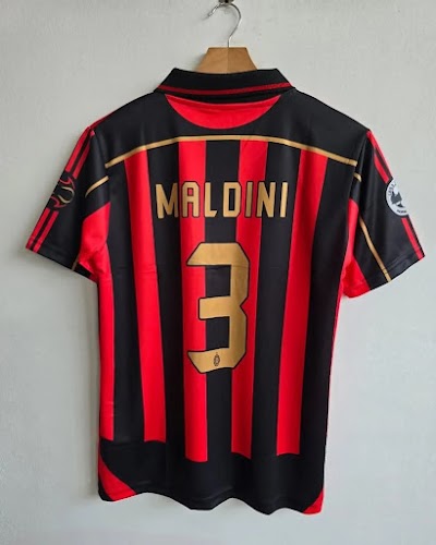 AC Milan AC Milan 2007-2008 Home Kit MALDINI 3 / KAKÁ 22