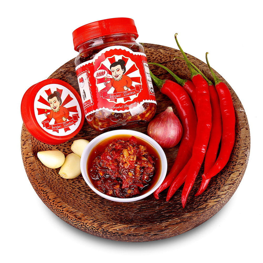Sambal Mertua Indonesian Sauce Onion Flavor Spicy Level 5 - 180 gram