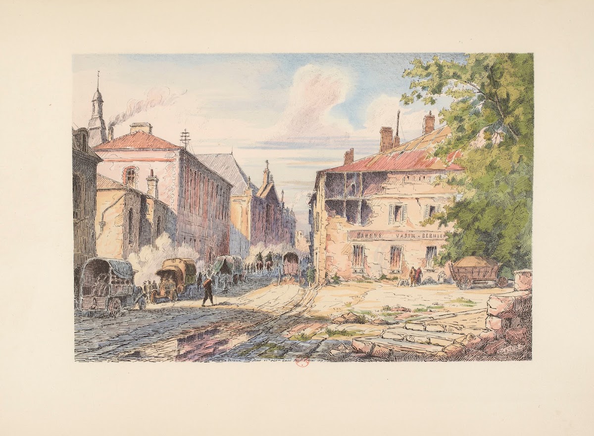 Verdun  Rue Saint Paul 1920