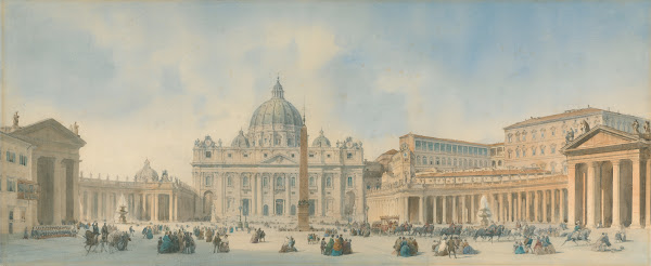 View of St Peters Rome
