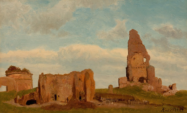 Ruins Campagna of Rome 1867