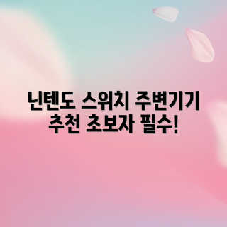 닌텐도스위치2 주변기기, 내돈내산 후기가이드, 2023 게임 액세서리, 초보자 추천, 게이밍 필수 아이템