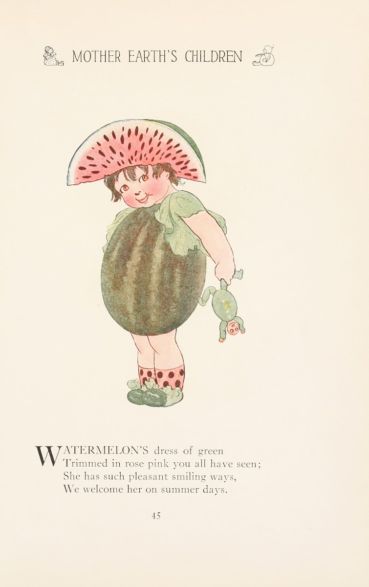 Mother Earths children the frolics of the fruits and vegetables Pl37 1914