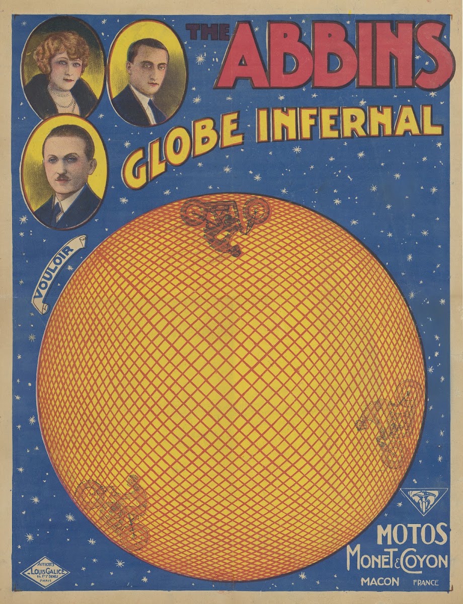 The Abbins Globe infernal Motos Monet  Coyon 1930