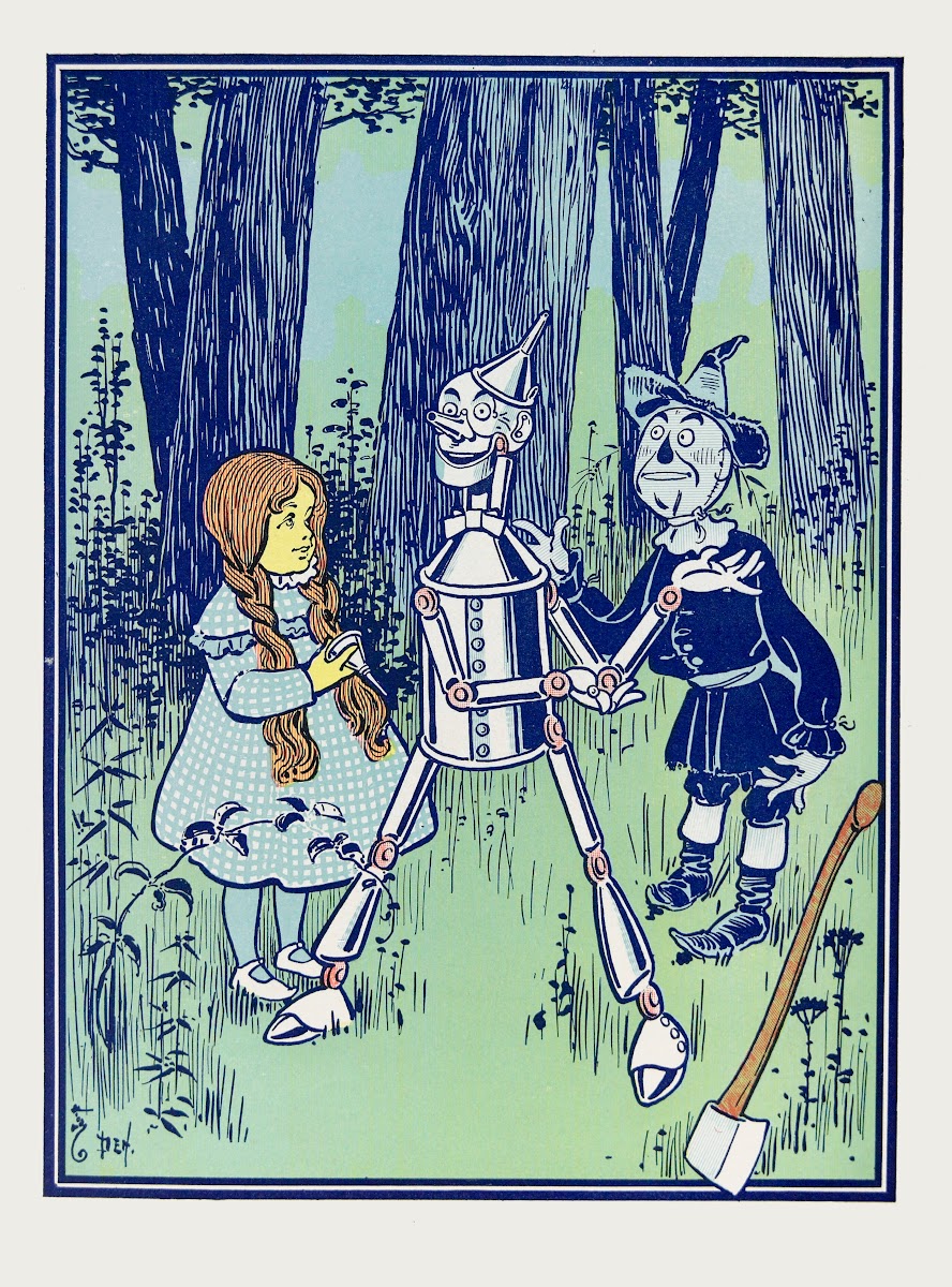 This is the great comfort said the Tin Woodman 1900