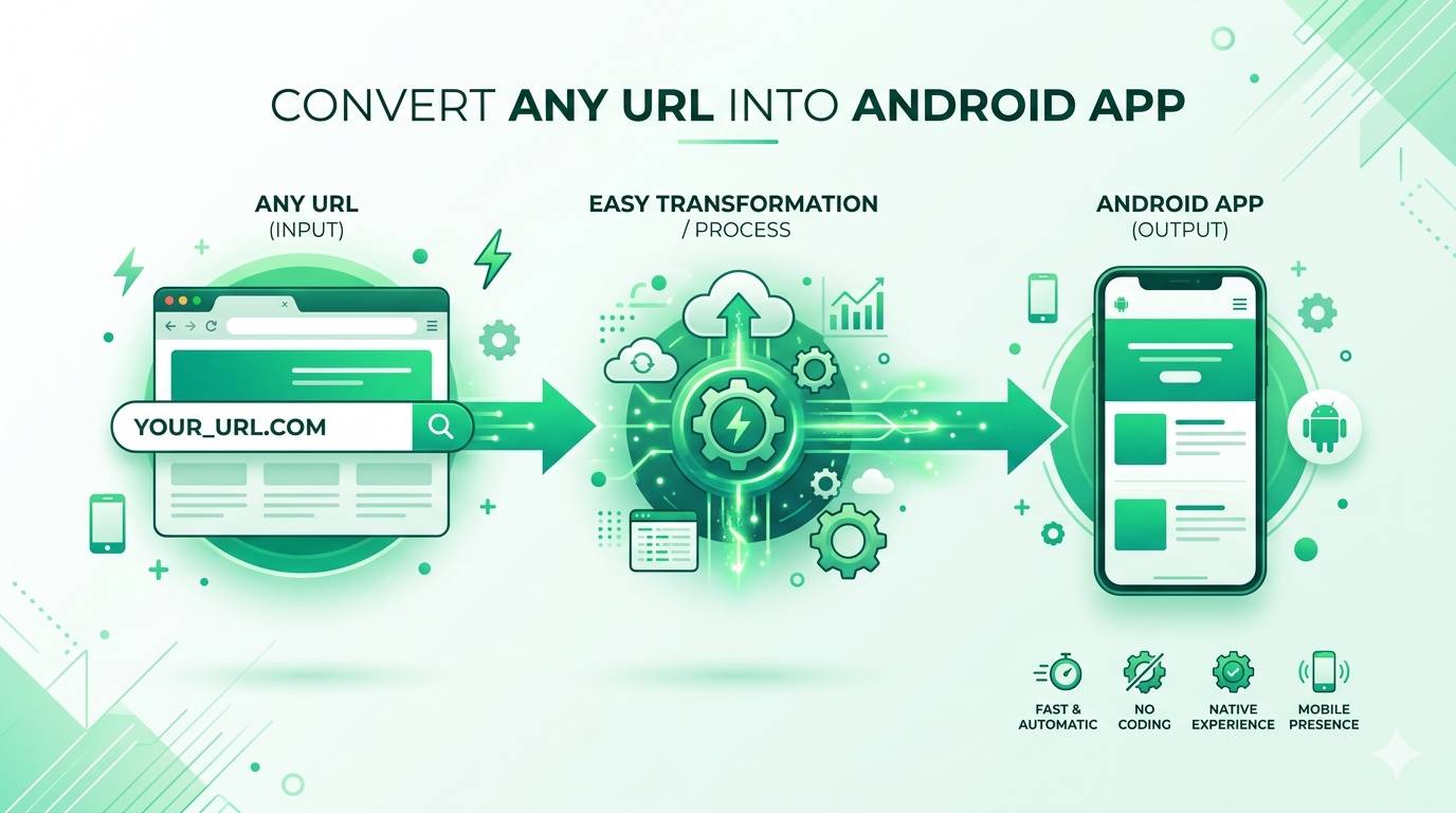 How to Convert Any URL into an Android App Without Coding