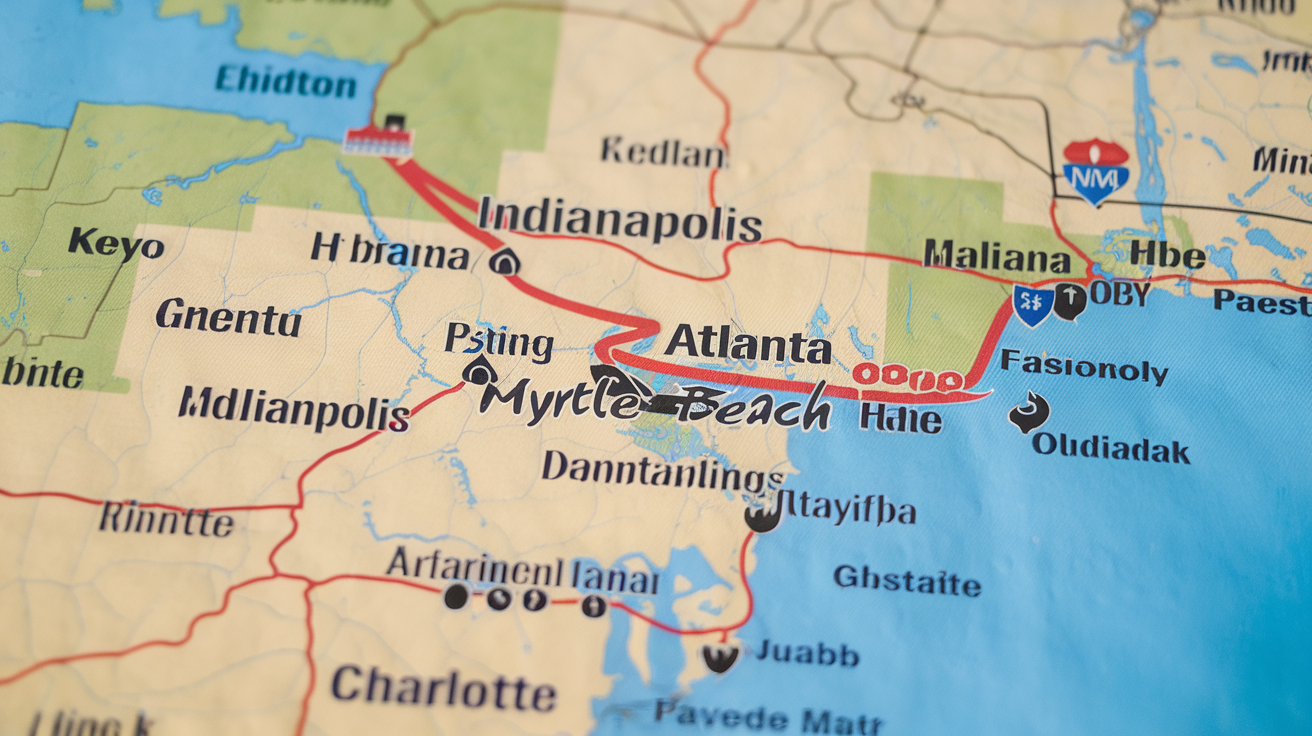 How Far Is Myrtle Beach from Chicago by Car?