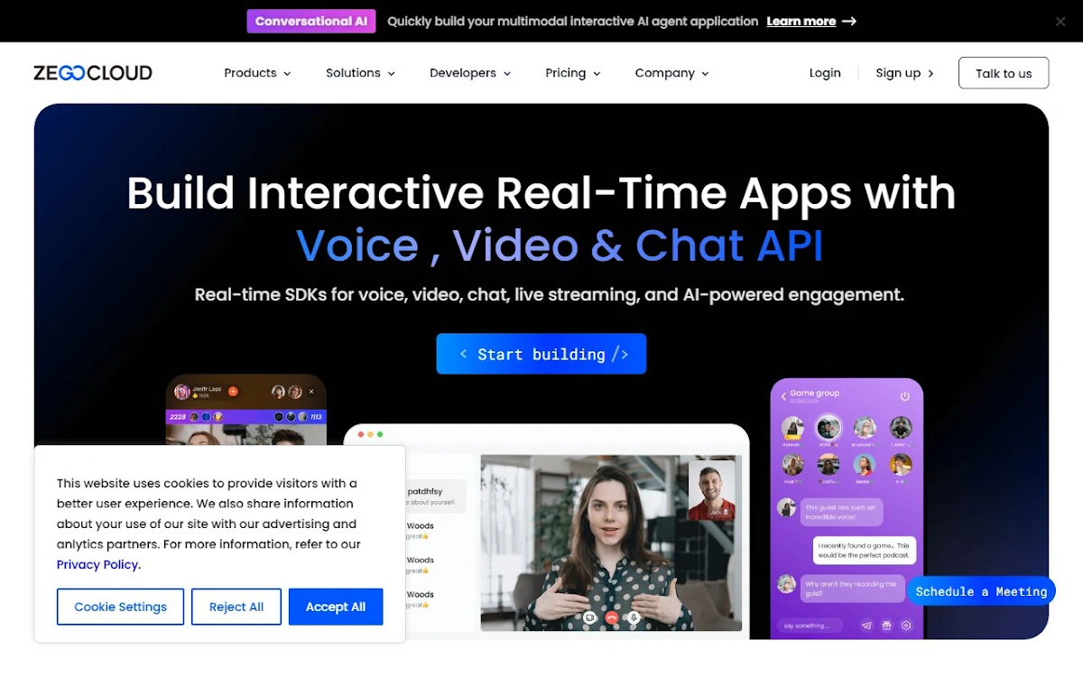 Captura de ZEGOCLOUD Live Streaming SDK