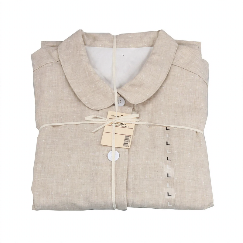 Baumwoll-Schlafanzug, doppellagige Gaze, Unisex
