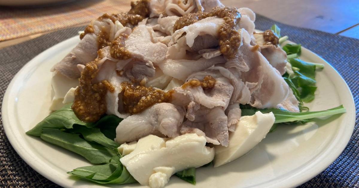 Vừng "shabu shabu" món salad (Sesame "shabu shabu" salad) 🐷🥗