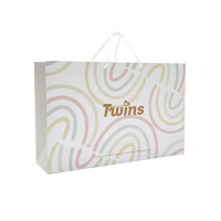 Gift bag Twins 46x30x13 multicolor