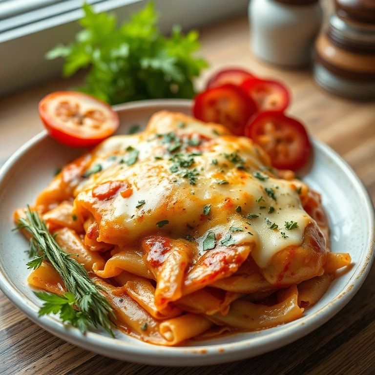 Healthy Dinner Recipes for Weight Loss Easy Ideas: Zesty Lemon Herb Chicken & Veggie Bake