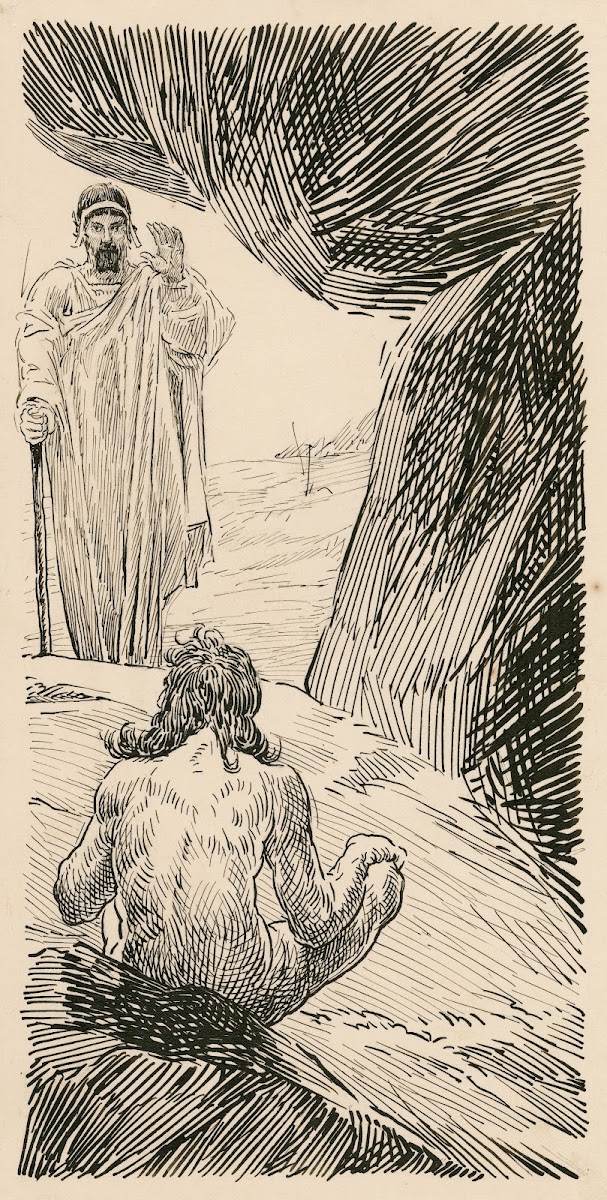 Timon Of Athens Flavius Stood Speechless Wrapped Up In Horror To See The  Naked