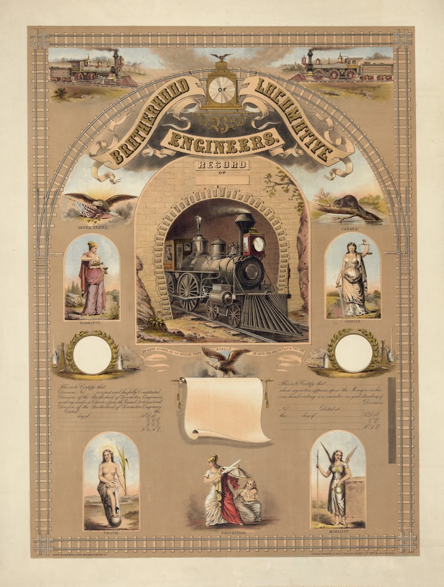 Brotherhood of Locomotive Engineers 1877