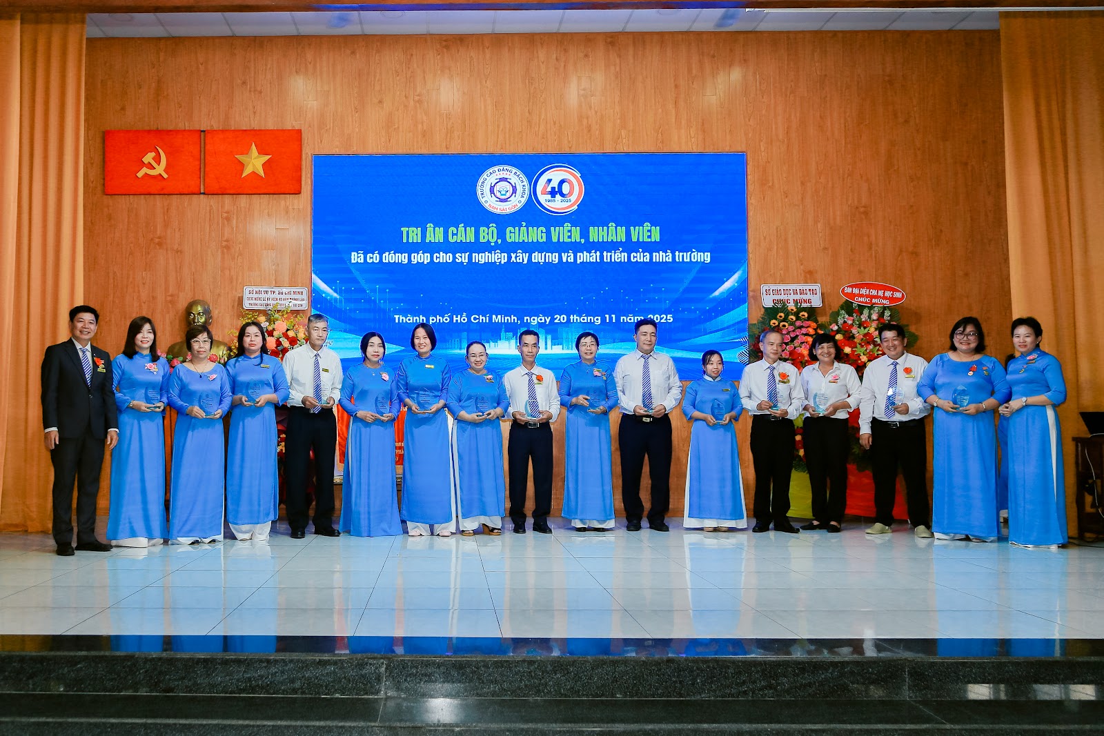 Lễ kỷ niệm 40 năm thành lập đơn vị (1985-2025) và Kỷ niệm 43 năm ngày Nhà giáo Việt Nam (20/11/1982 - 20/11/2025)