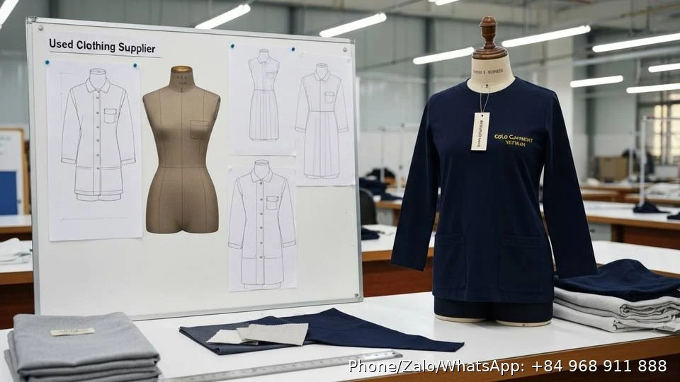 Used Clothing Supplier - Gold Garment Vietnam