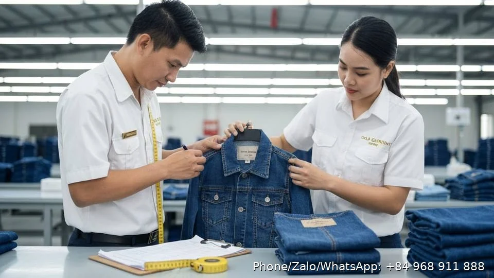 Denim Jacket Supplier - Gold Garment Vietnam
