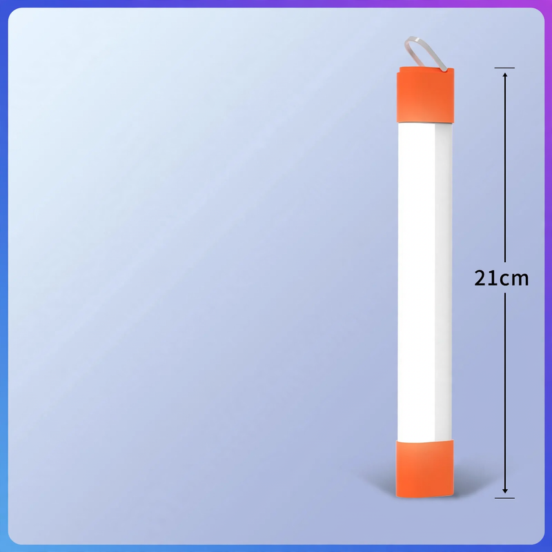 LED camping lamp with battery and emergency light function