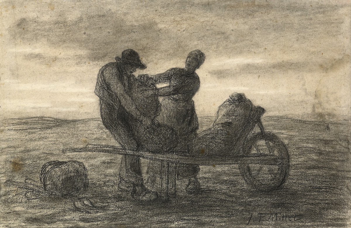 The Potato Harvest La Récolte des Pommes de Terre 1853