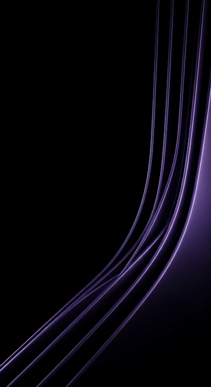 Dark Purple Abstract Waves