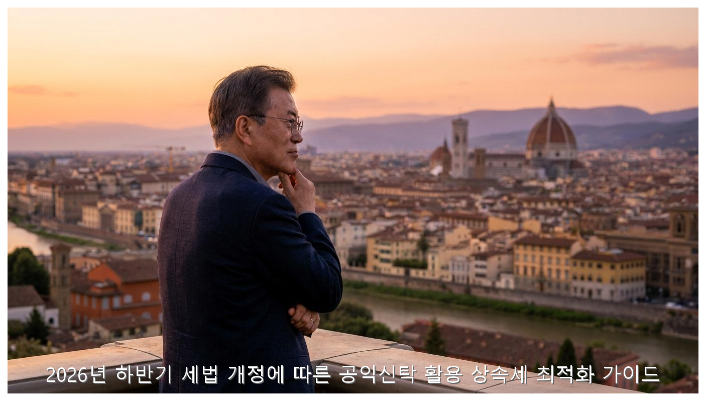 2026년 하반기 세법 개정에 따른 공익신탁 활용 상속세 최적화 가이드 핵심 안내 및 분석 인포그래픽 (2)