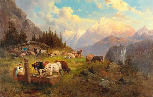 On the Mountain Pasture