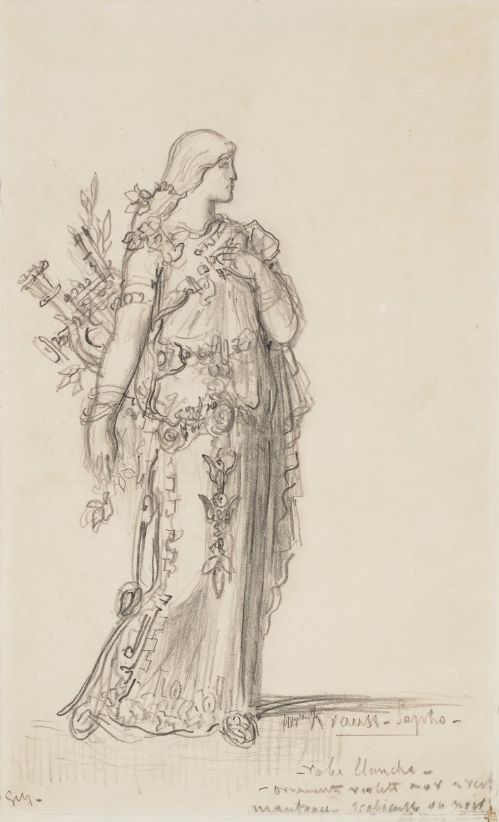 Costume design for Sapho