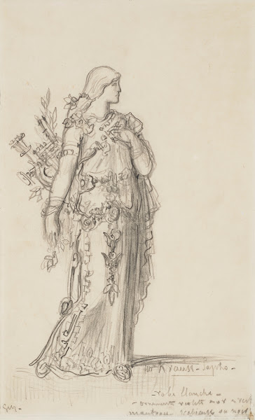 Costume design for Sapho