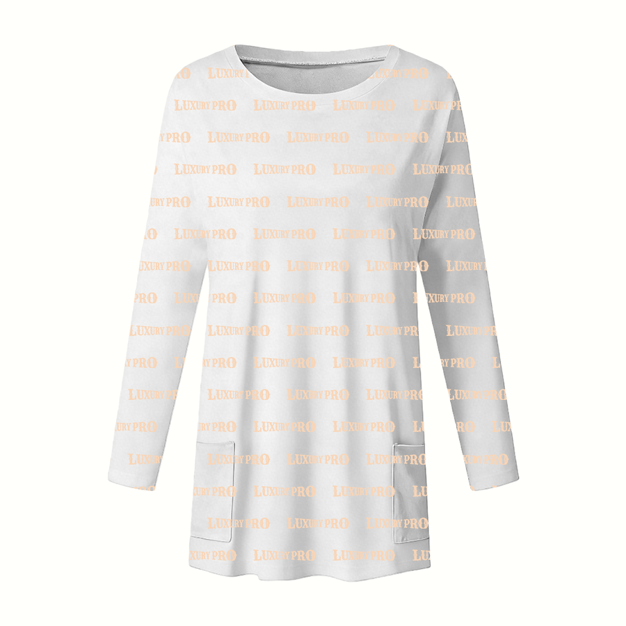 AOP Long Sleeves Side Pocket Shirt