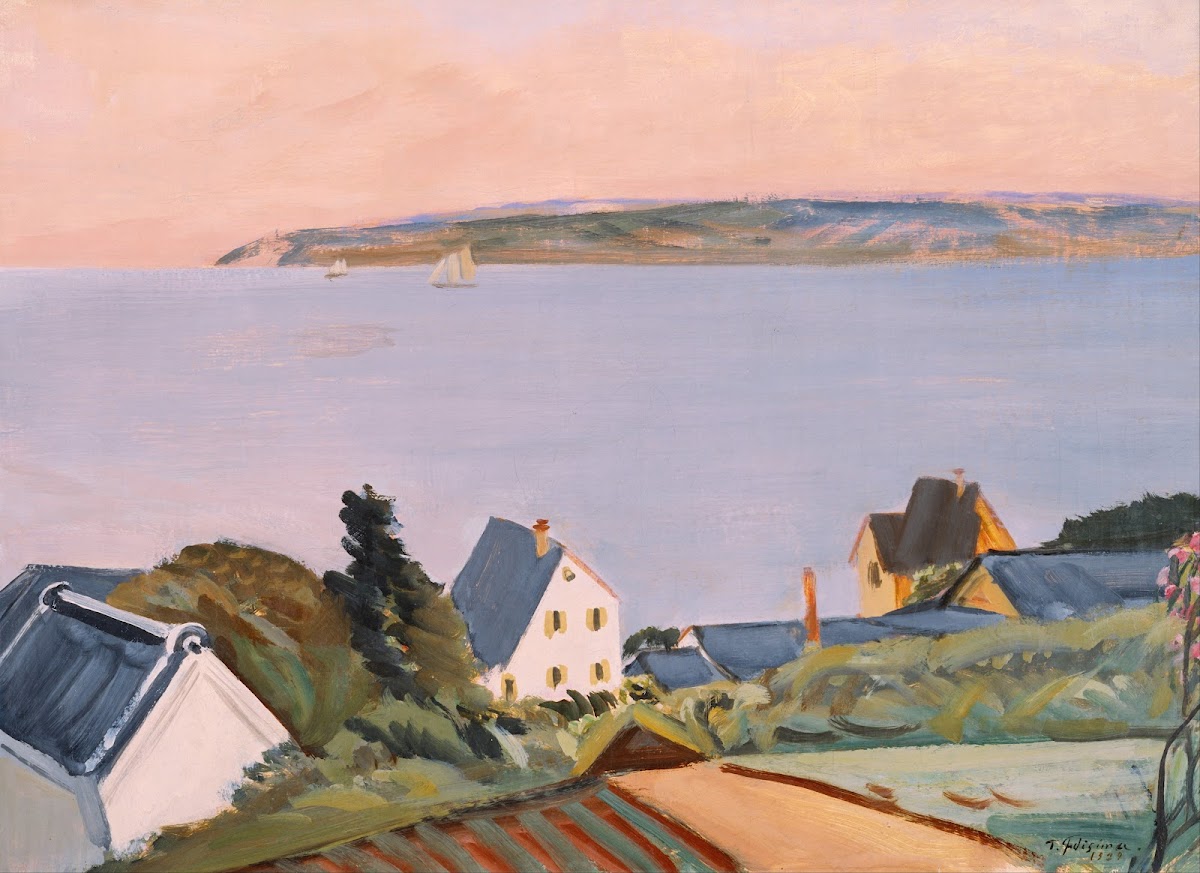 Distant View of Awajishima 1929