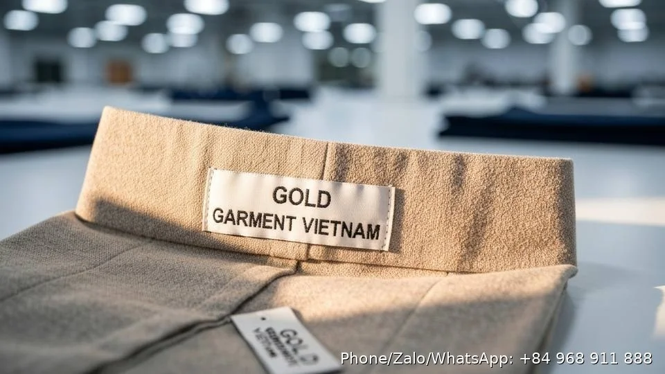 Andover Pant - Gold Garment Vietnam