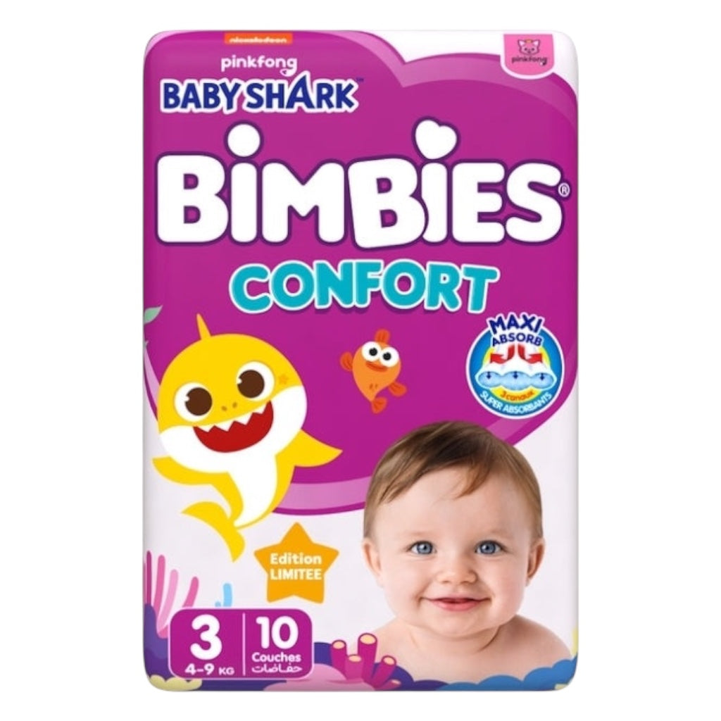 COUCHE BIMBIES N° 2  3-6 KG    P/10