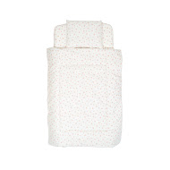 Постель детская 3 эл Twins Romantic Сердечки коралловые