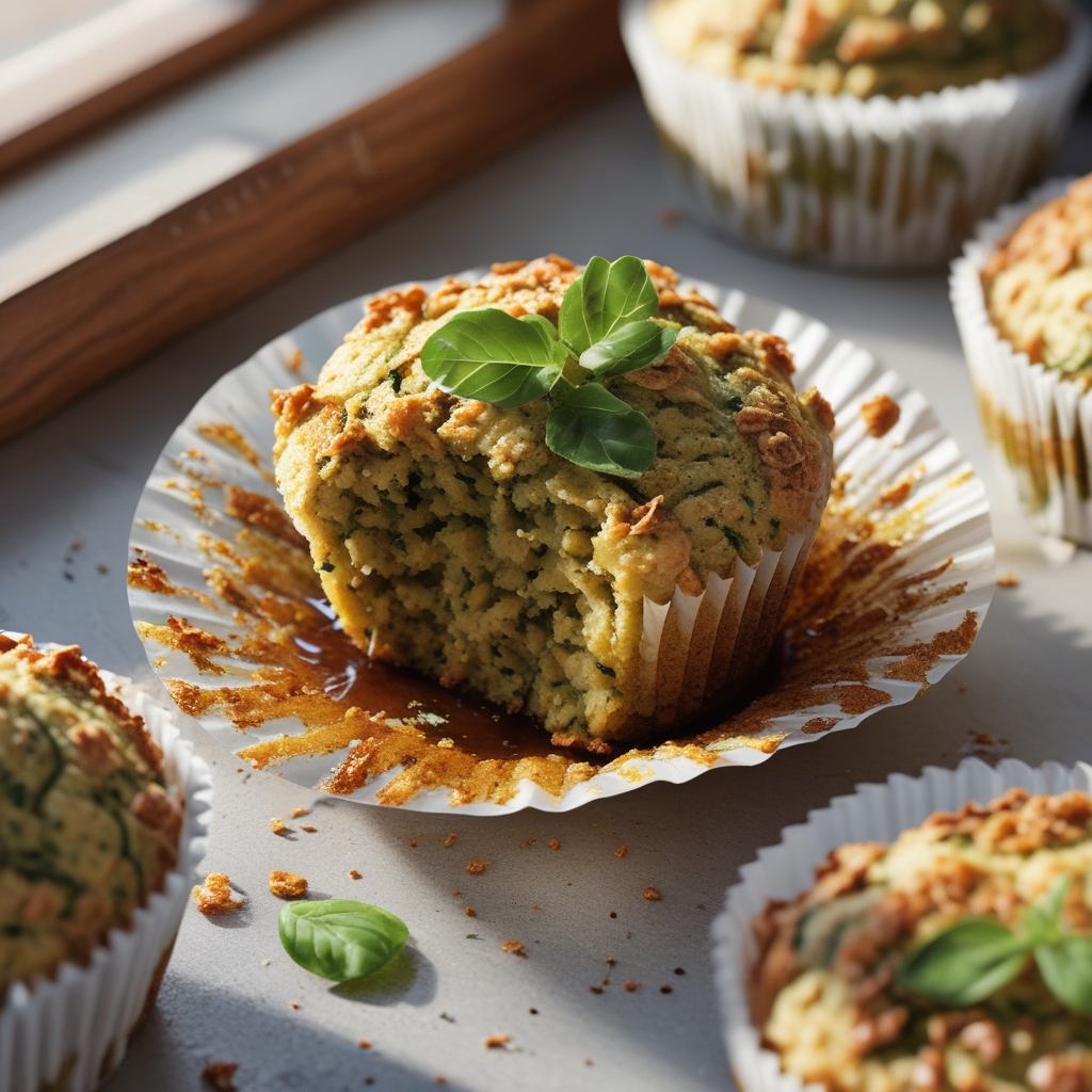Healthy Morning Glory Zucchini Muffins Whole Wheat: 2 Awesome Reasons to Bake Easy Homemade Breakfast finished