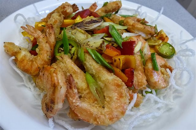 Tôm Rang Muối Ngũ Vị