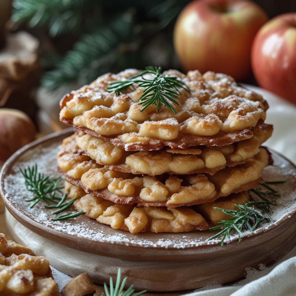 Cozy Winter Baked Apple Fritter Cookies Recipe | Easy Apple Treats for a Sweet Comfort Snack