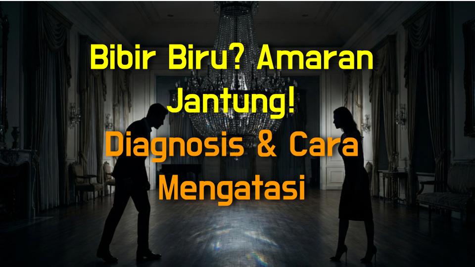 Bibir Biru? Amaran Jantung! Diagnosis & Cara Mengatasi