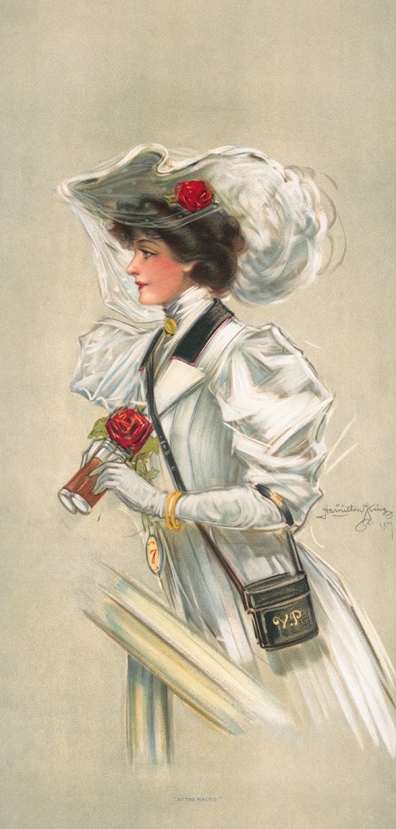 At the races 1907