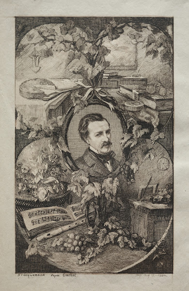 Portrait of Champfleury after Gustave Courbet 1859