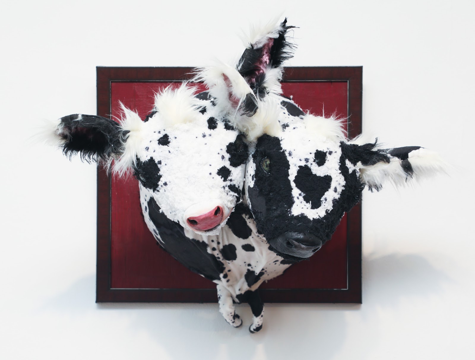 Mixed media (foam, clay, fabric, silicone, resin, acrylic paint)