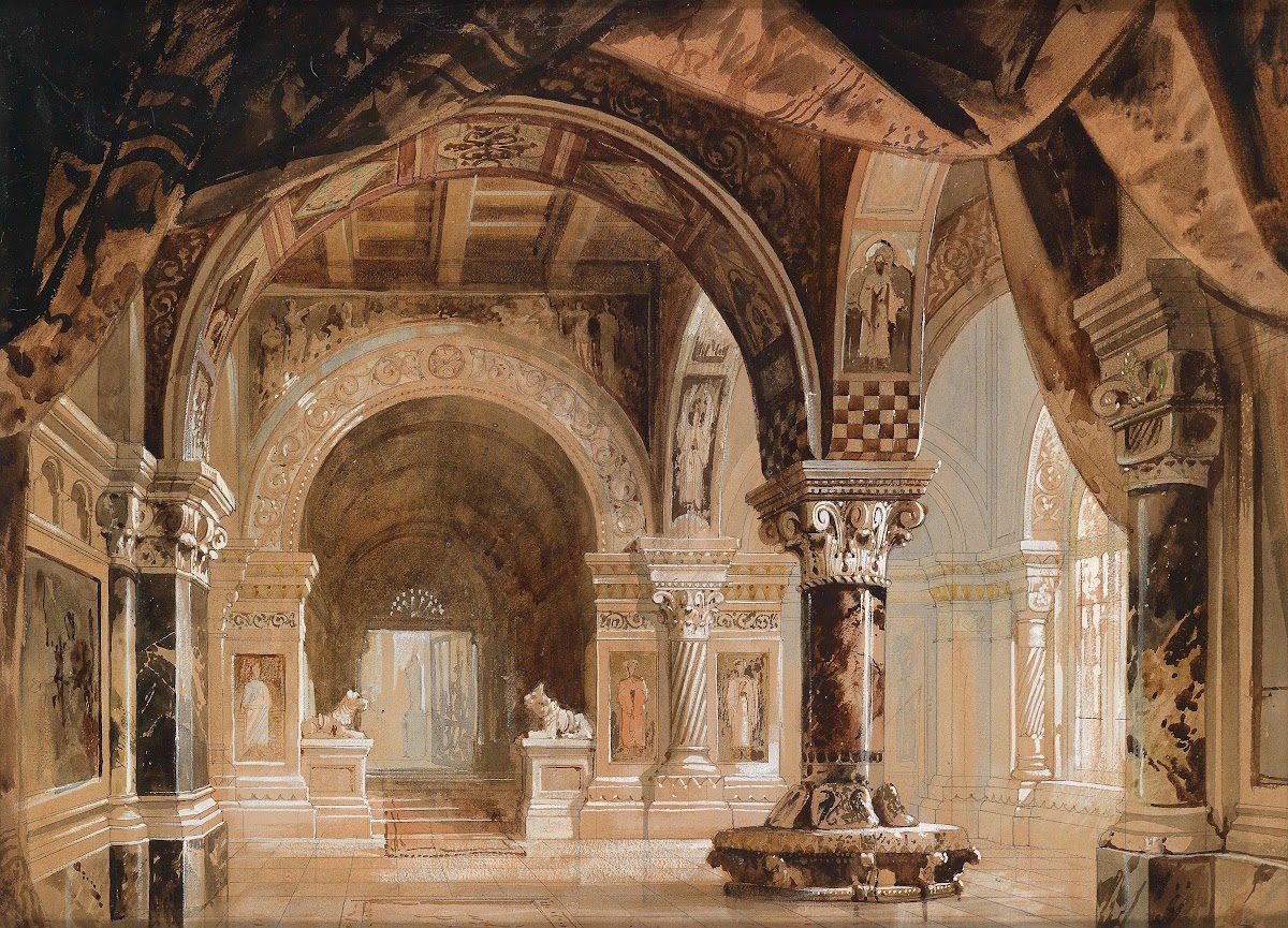 Inneres aus dem Dogenpalast 1893