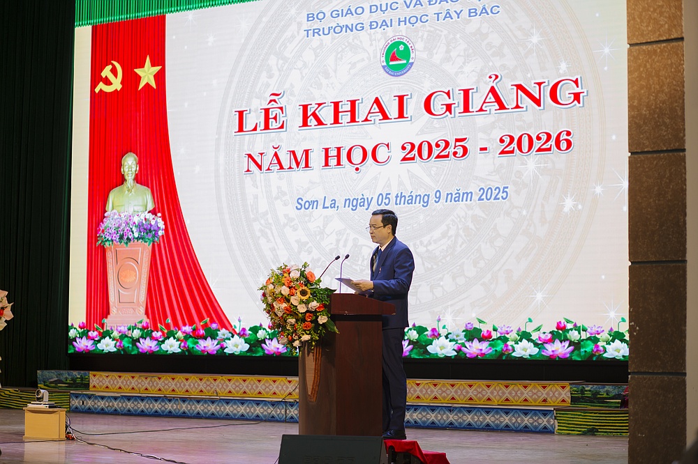 Trường Đại học Tây Bắc tổ chức lễ khai giảng Năm học 2025 - 2026
