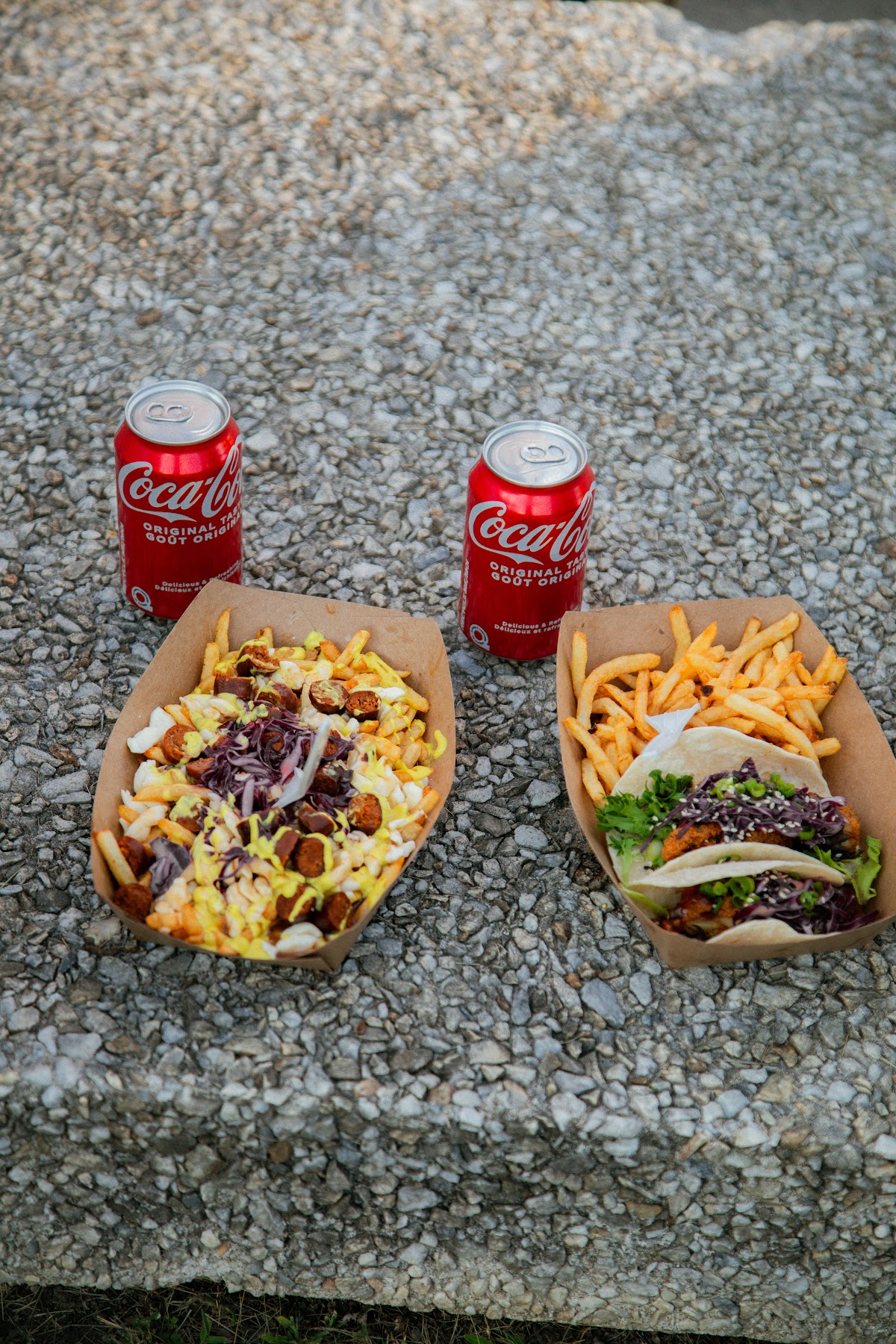 Deux portions &agrave; partager